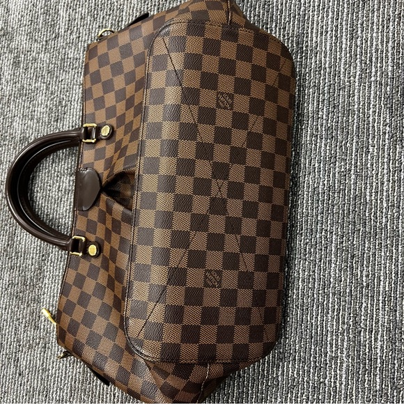 LOUIS VUITTON DAMIER EBENE SIENA MM BAG - Picture 8 of 16